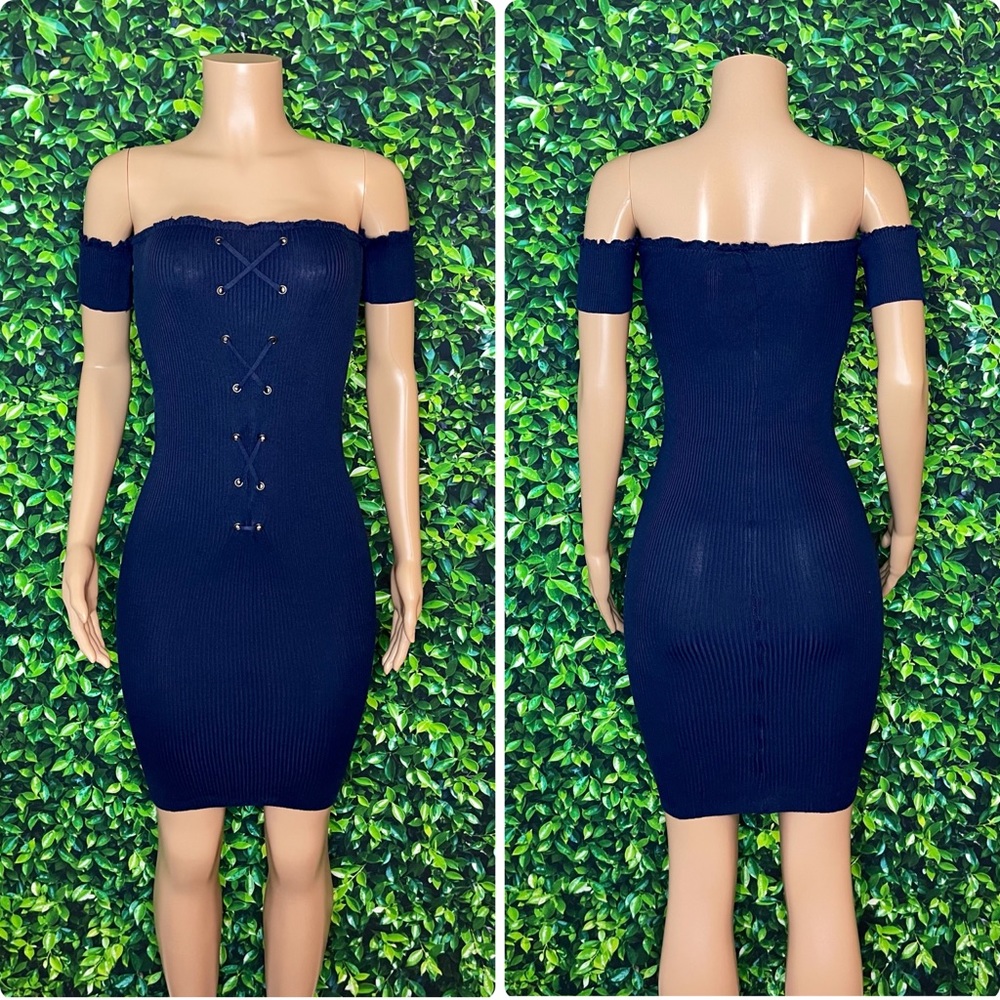 Date Night Baby Off-Shoulder Dress